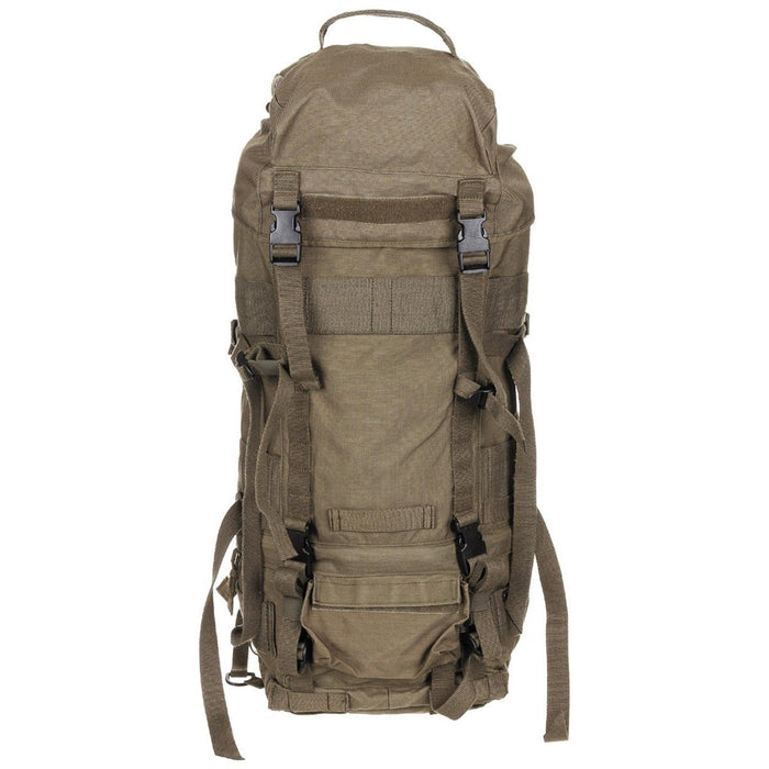 Originaler taktischer Rucksack der österreichischen Armee, gepolsterter Rücken, großes Polyamid, 40 l Außendurchmesser, Grün – GoMilitar