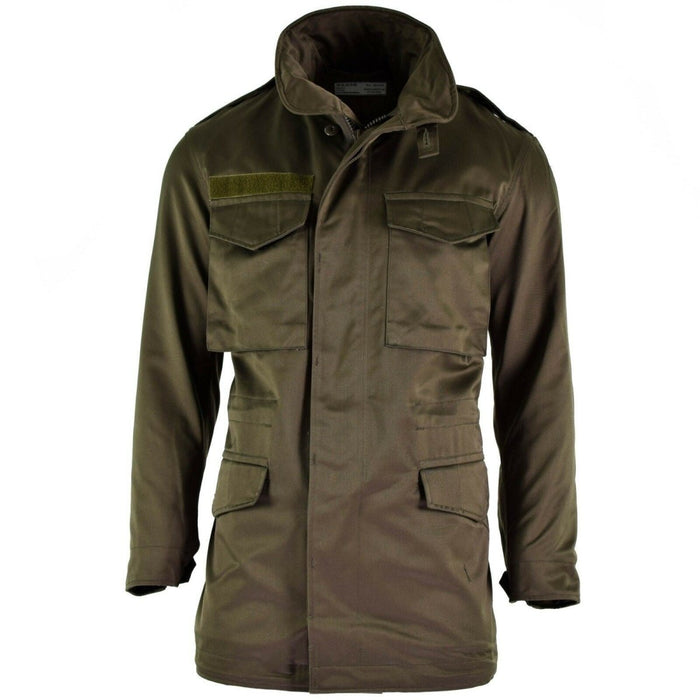Giacca da combattimento M65 originale dell'esercito austriaco OD militare verde oliva Parka da combattimento NUOVO - GoMilitar