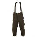 Original Austrian army combat pants bib military olive OD overall w braces NEW