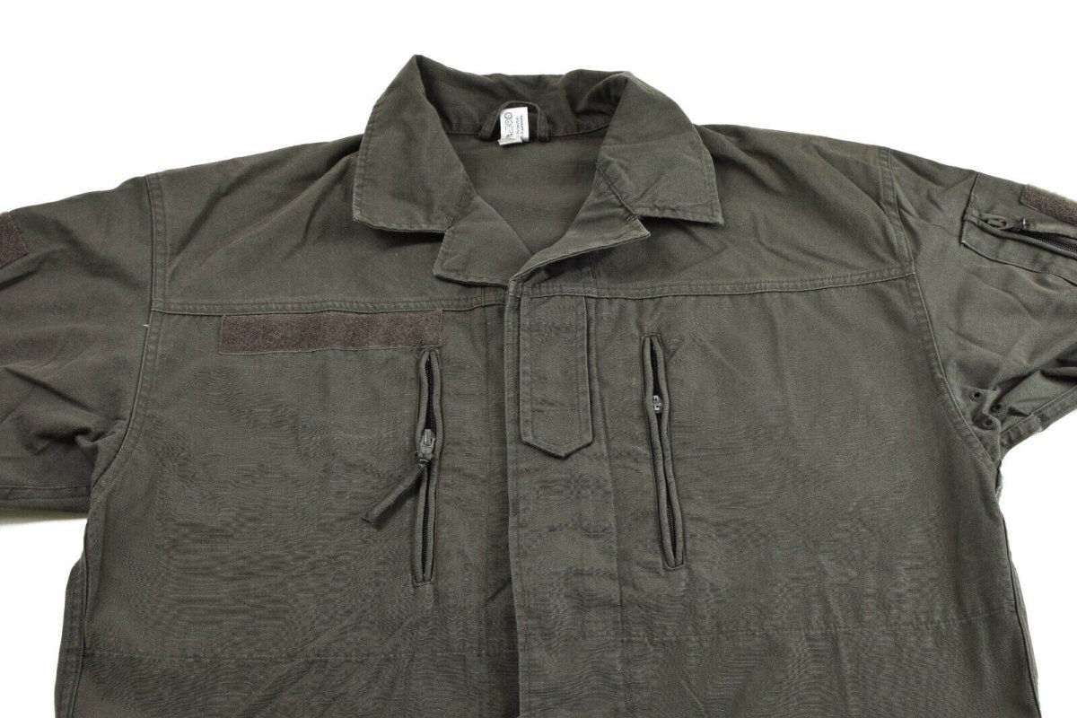 Giacca da combattimento da combattimento dell'esercito BH austriaco originale RIPSTOP MILITALE OLIVE DRAB