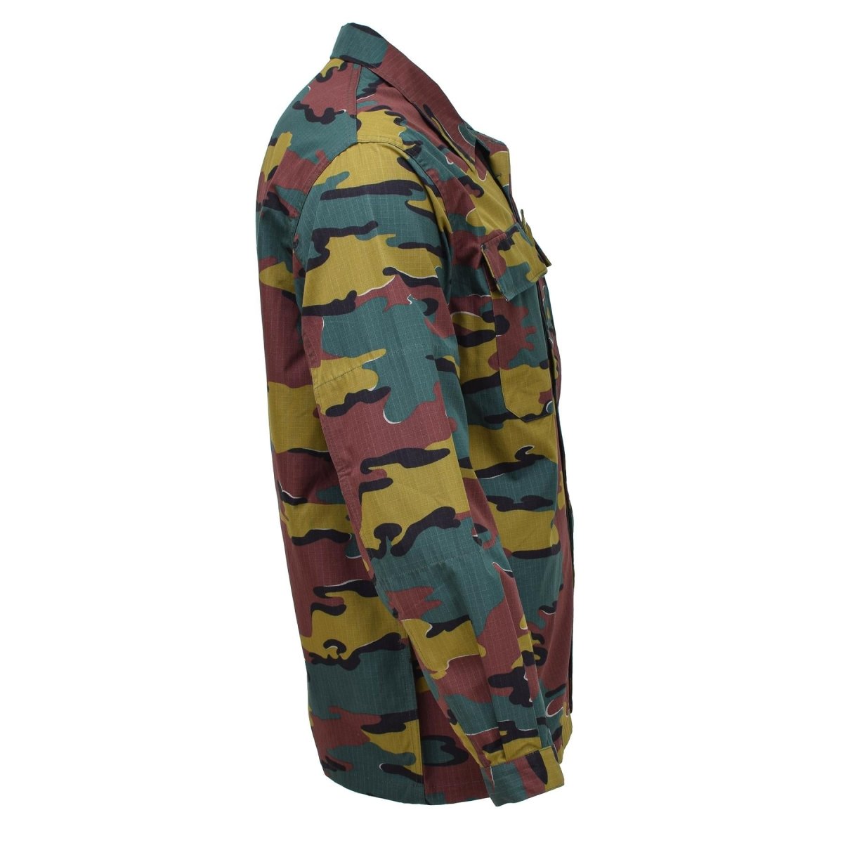 Original Belgian Army field combat shirts Ripstop BDU jigsaw troops jacket NEW