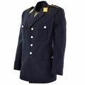 Veste de costume de l'armée allemande de marque originale Uniforme formel des forces aériennes bleues