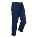 Original British Army Medic Trousers Pleated Front Elastic Waist Navy Blue
