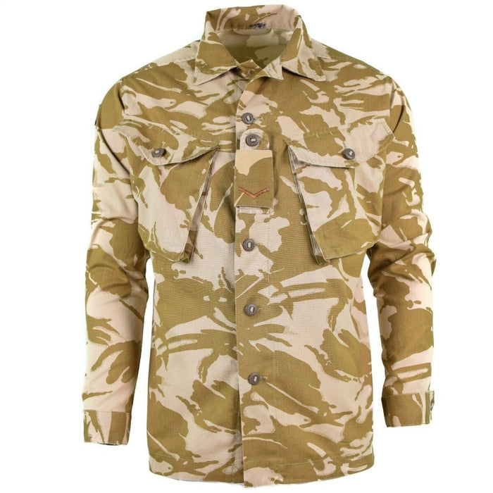 Giacca leggera da combattimento militare originale dell'esercito britannico Desert Field - GoMilitar