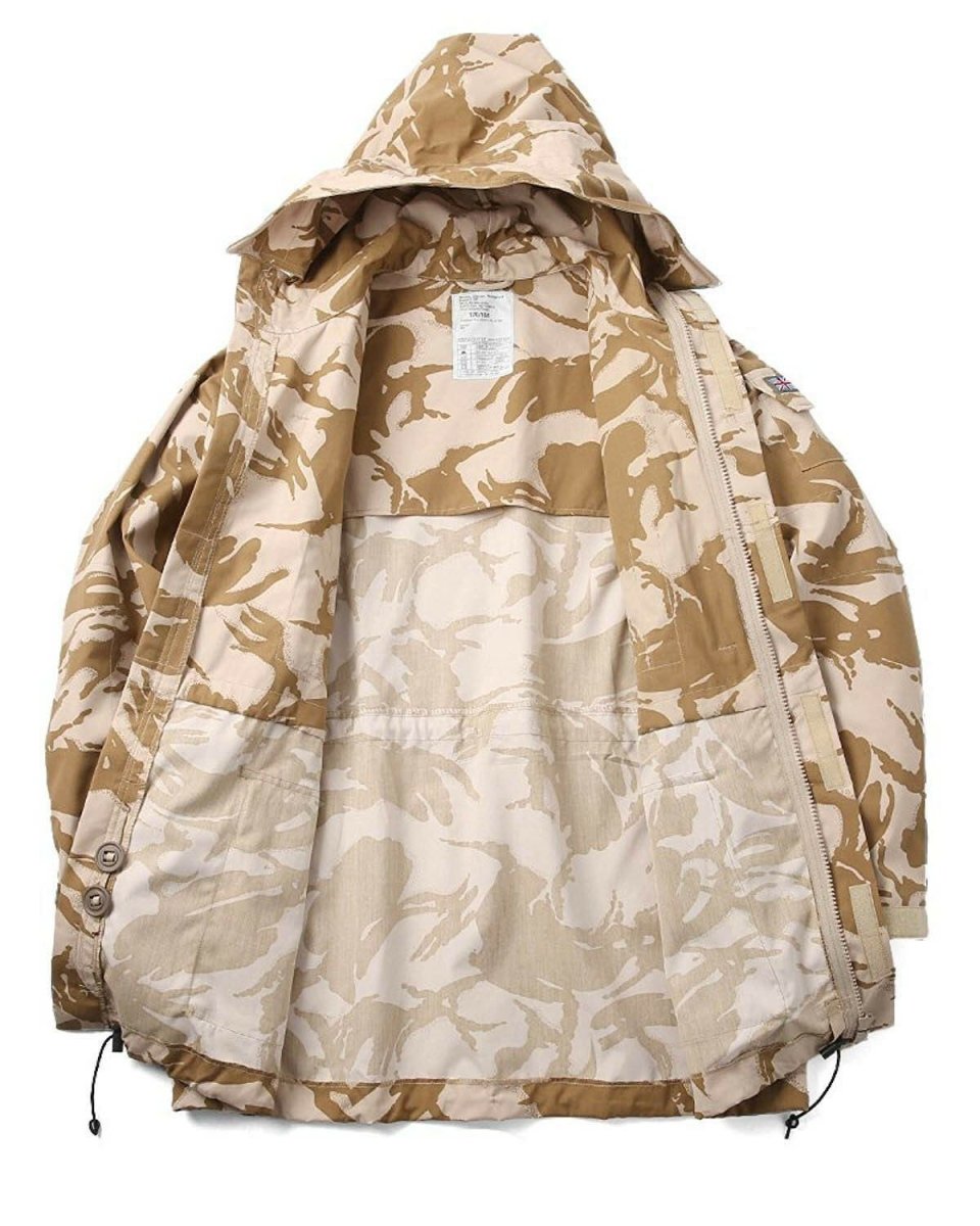 Veste de combat militaire originale de l'armée britannique, parka coupe-vent, NEUF