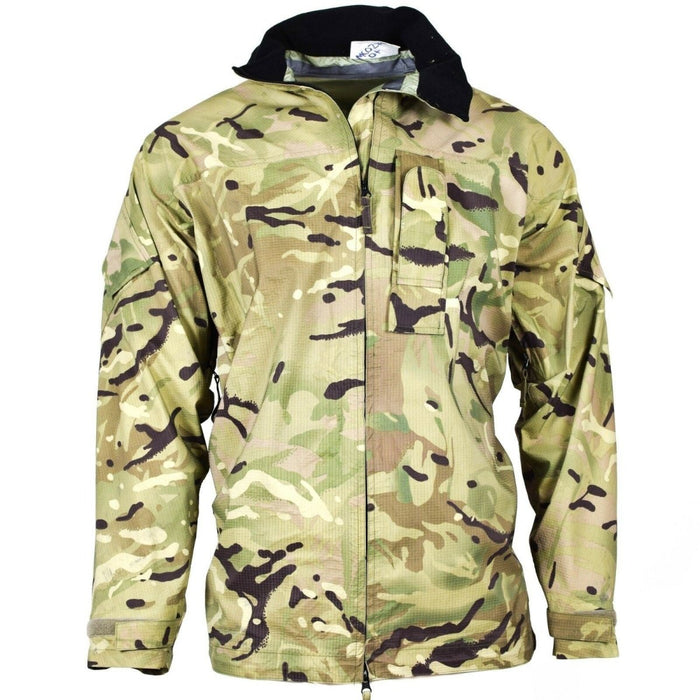 Veste de pluie camouflage MTP originale de l'armée britannique imperméable goretex - GoMilitar