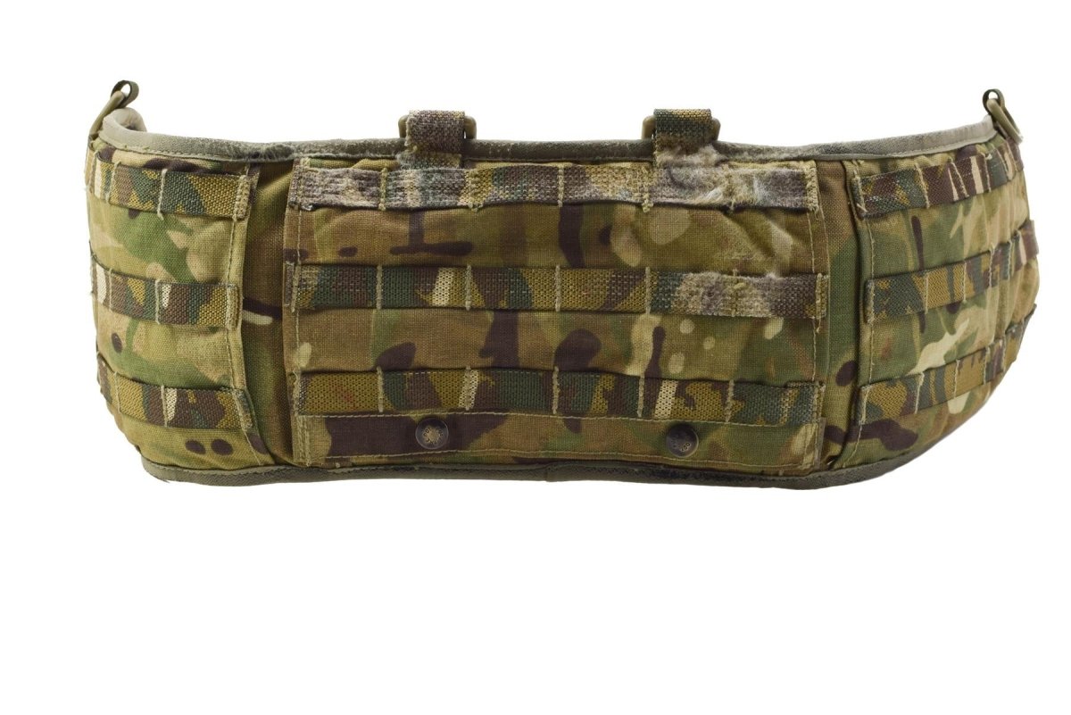 Original British Army Padded Hip Belt Yoke Suspenders Military Surplus MTP Camo