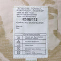 Original British army pants desert DP field troops combat windproof BDU trousers