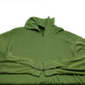Original British army tricot shirt zipper Undershirt zipped thermal Green OD