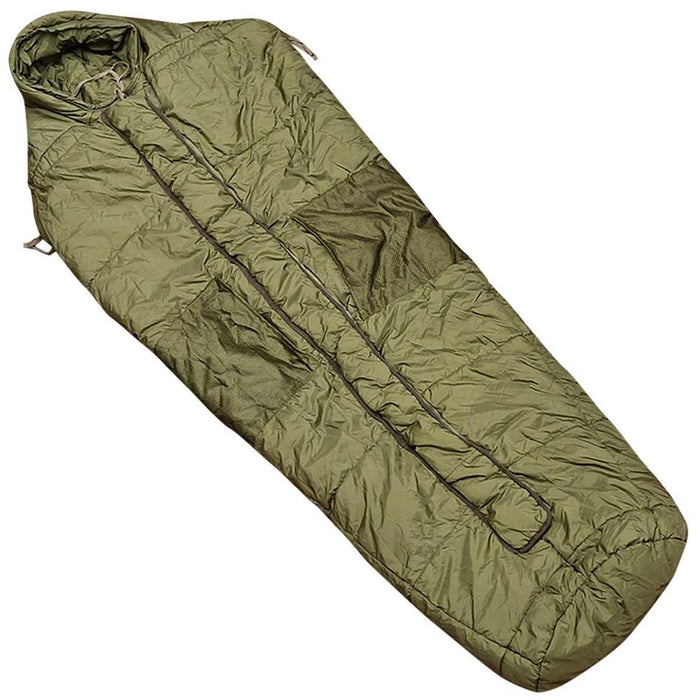 Original British Military Arctic Winterschlafsack Mumienform Design Oliv – GoMilitar