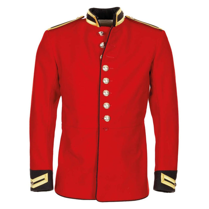 Original britische Militärjacke, Tunika, rotes Kleid, Kavallerie, Rettungsschwimmer, Soldaten, NEU – GoMilitar