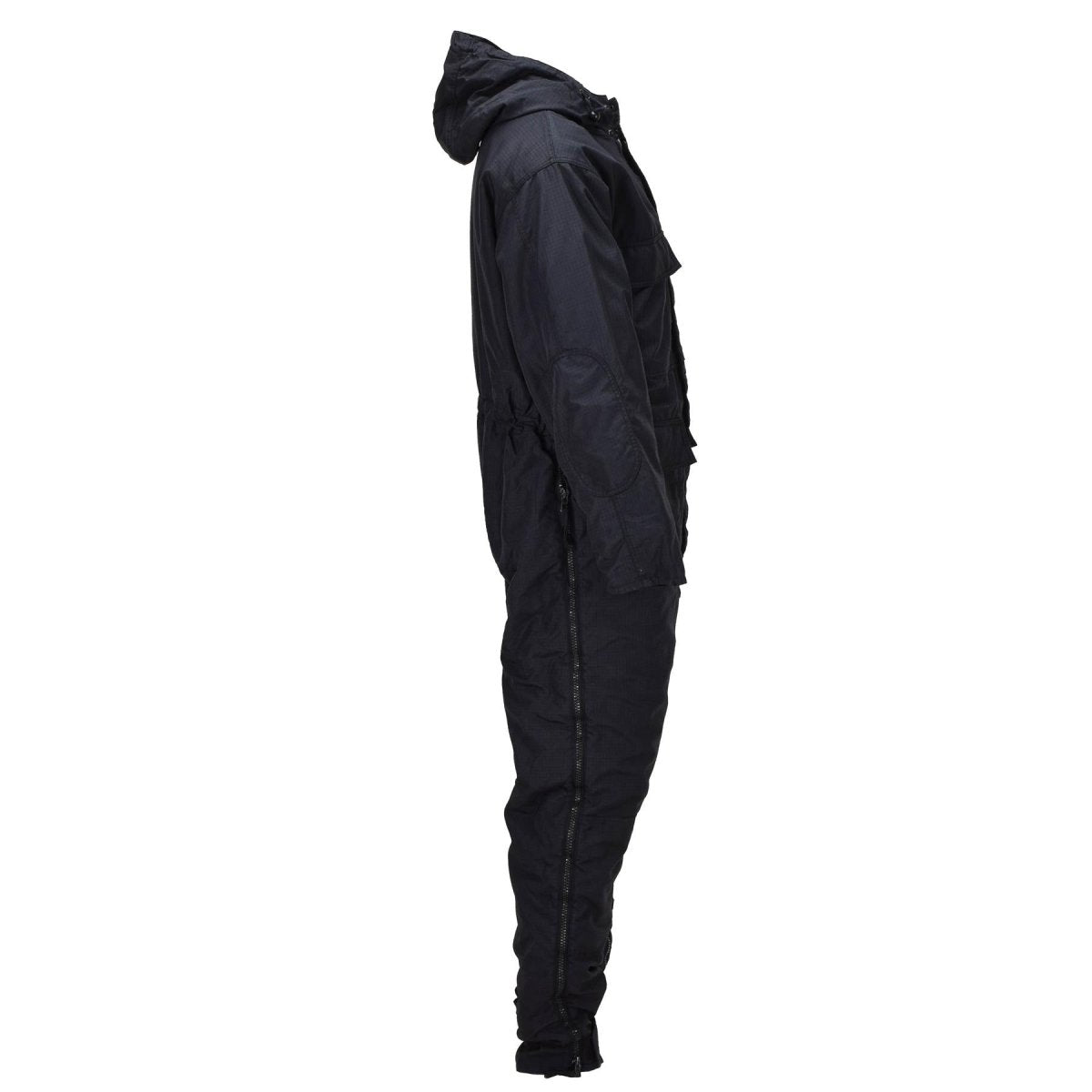 Original britischer Militär-Mechaniker-Overall, verstärkte Knie, RipStop, Schwarz