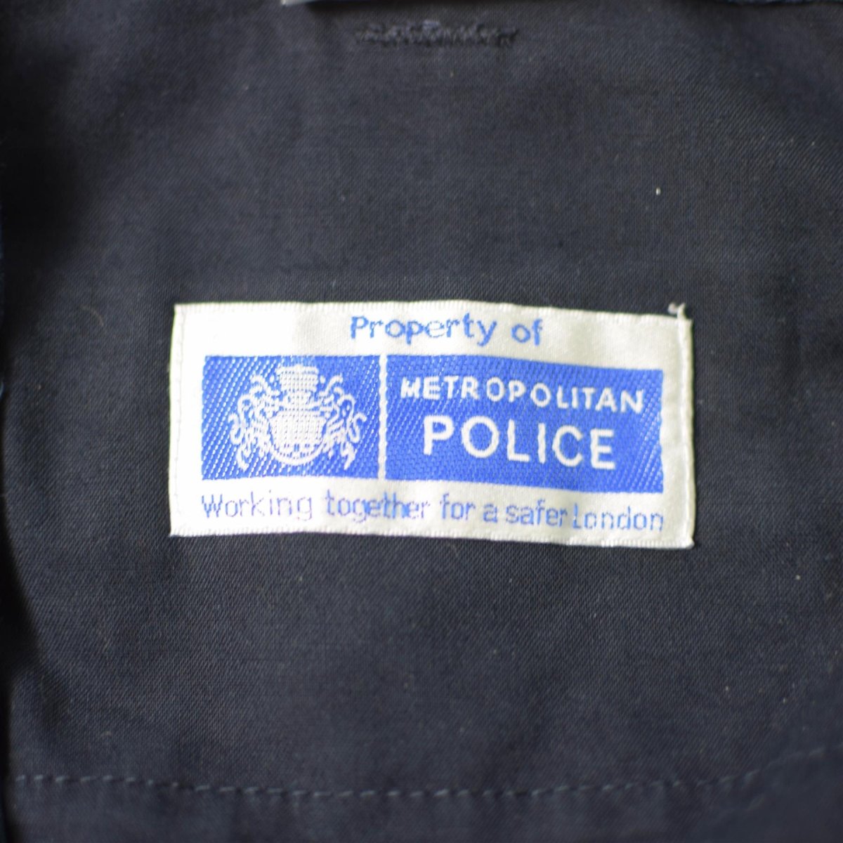 Pantaloni di polizia britannici originali blu Ripstop Dureble Dured Unifort Pantaloni surplus