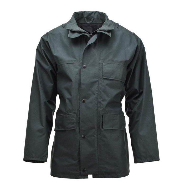 Original britische Polizeitruppen Regenjacke Goretex Parka wasserdichter Mantel grün - GoMilitar