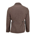 Original bulgarische Militär klassische Jacke Wolle Winter braun warm winddicht NEU