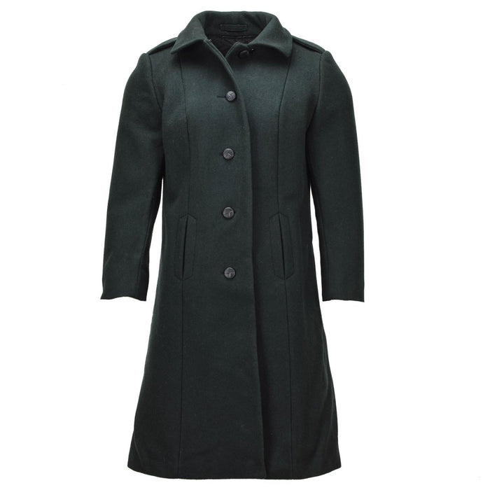 Soprabito militare in lana da donna originale dell'esercito canadese verde scuro - GoMilitar