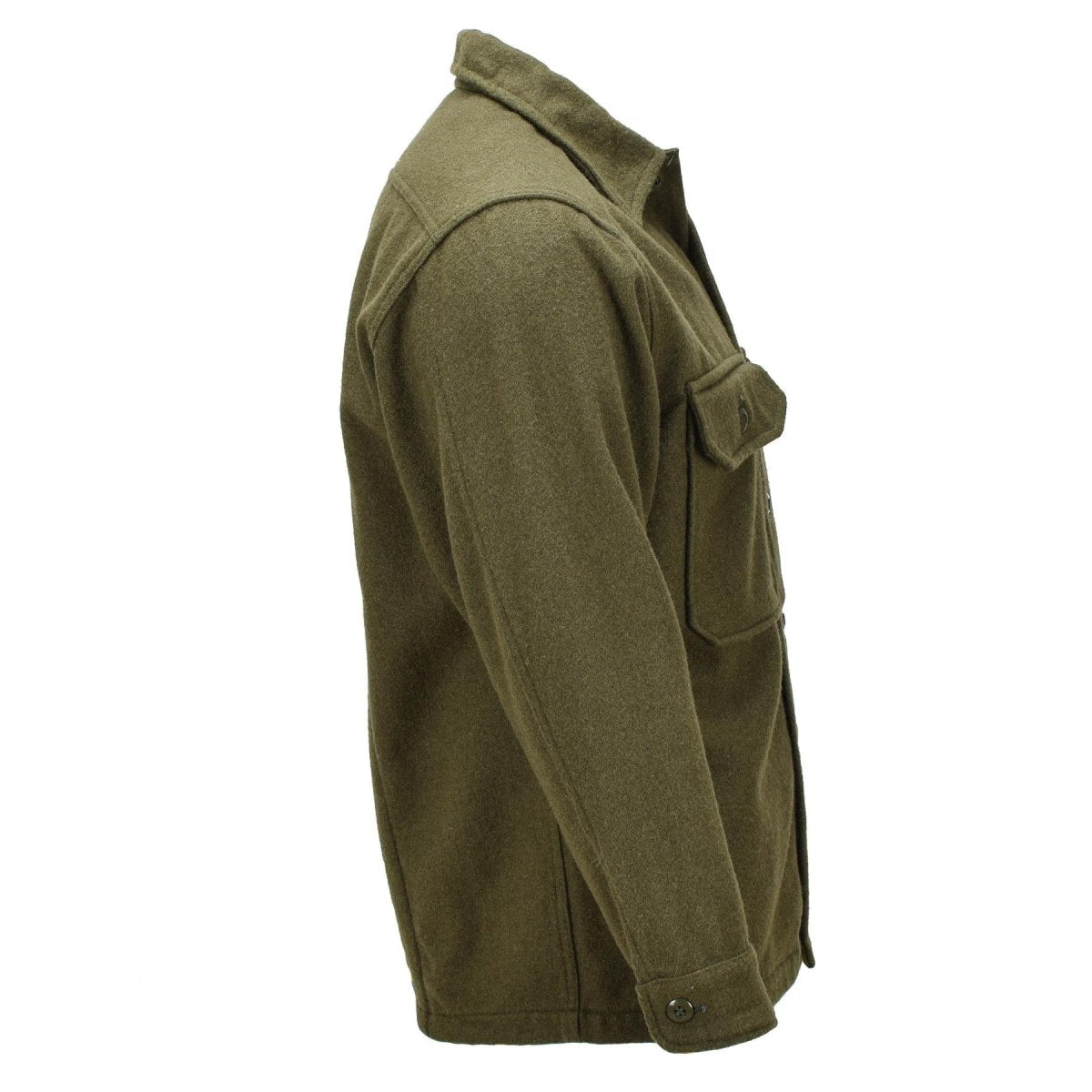 Original kanadische Armee Wollfeldjacke Vintage Military Surplus Olive