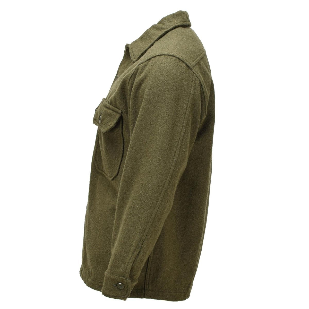 Original kanadische Armee Wollfeldjacke Vintage Military Surplus Olive