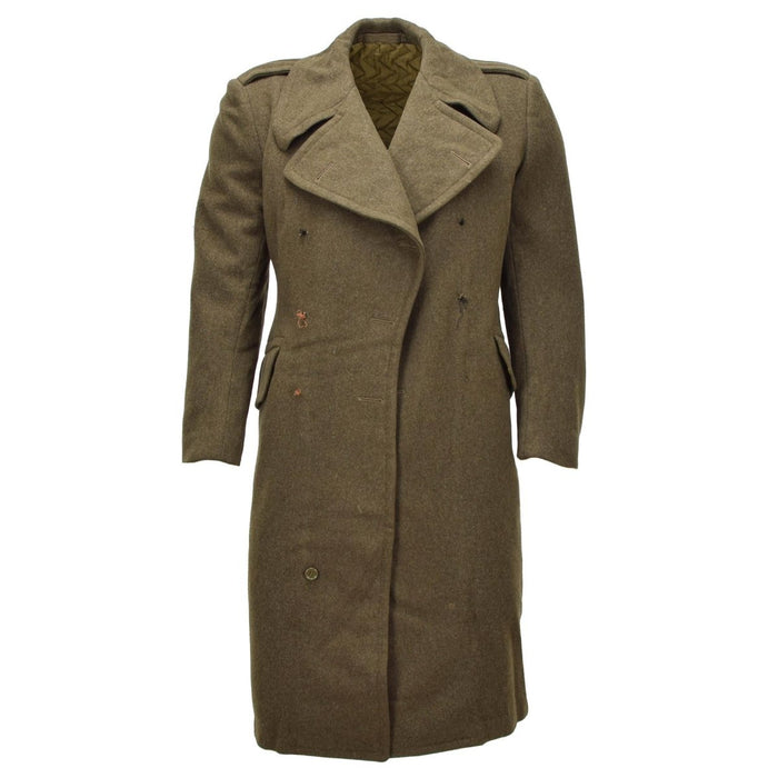Soprabito originale in lana dell'esercito canadese, eccedenza militare, vintage verde oliva - GoMilitar