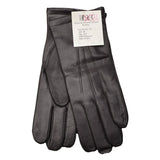 Gants d'hiver en cuir marron chauds et froids de l'armée tchèque d'origine, coupe ajustée et décontractée, NEUF