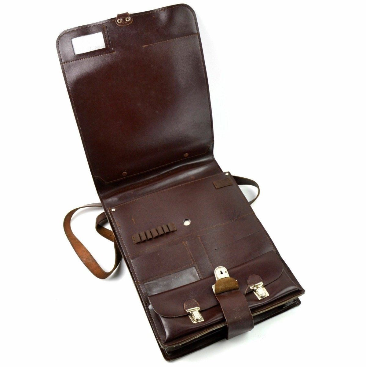 Mappa delle spalle militari ceche originali Case Documento Case Brown