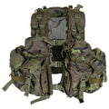 Original tschechische militärische taktische Weste Combat Load Bearing System M95 Camo