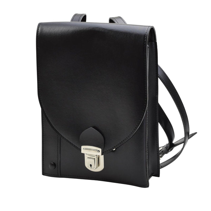 Borsa a tracolla originale della polizia cecoslovacca Documenti in pelle artificiale Borsa tattica in eccedenza militare nera