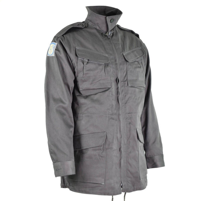 Original Dänische Armee-Kampfjacke M71 Denmark Military Grey Field Surplus – GoMilitar