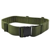 Original dänischer Armee taktischer Gürtel oliv verstellbar Feld Webbing Kampf NEU