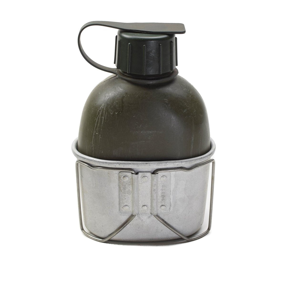 Original dänische Militär Feldflaschentasche mit Universalbefestigung DK-Tarnung