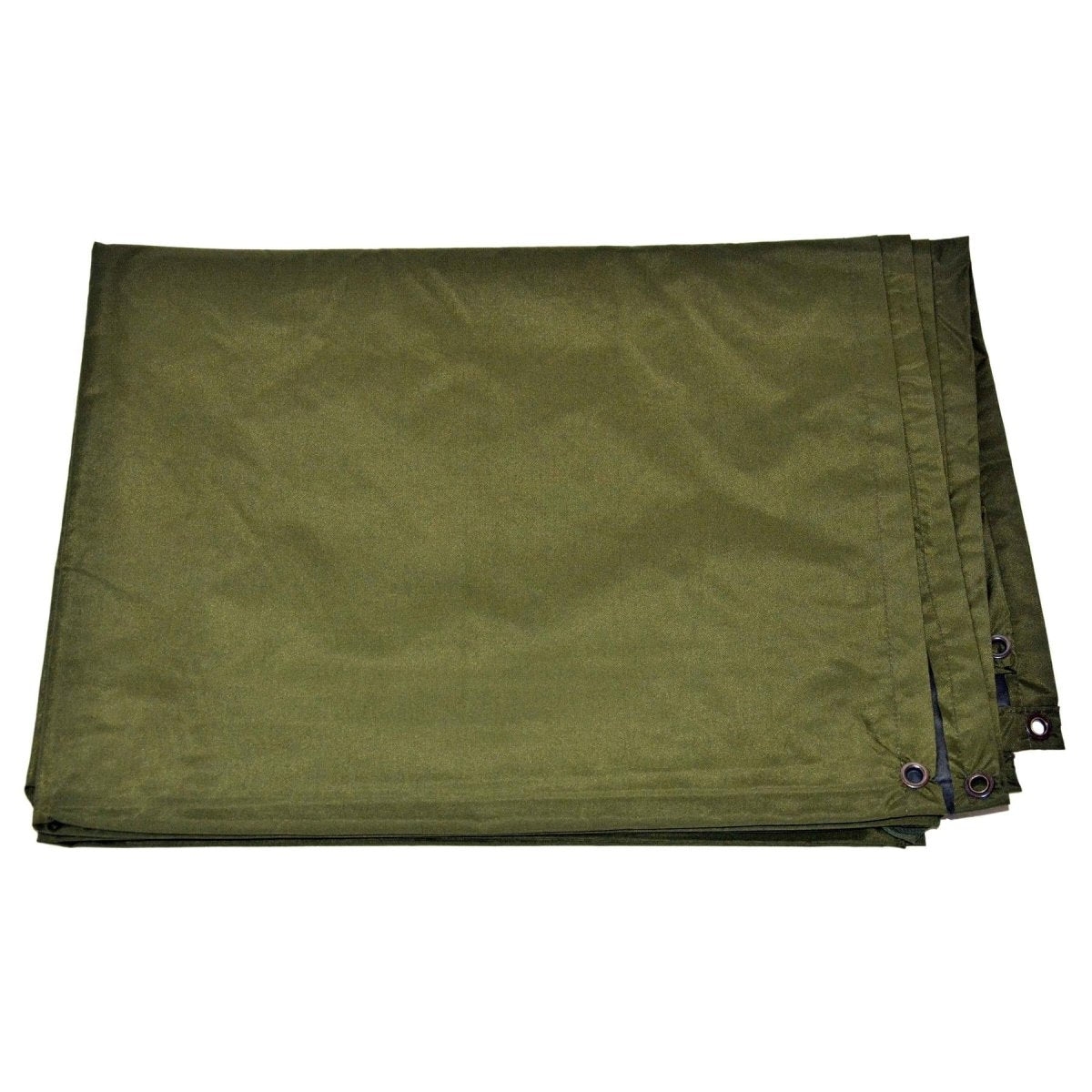 Original Danish Military Waterproof Tarpaulin Poliamide 175x275cm Green