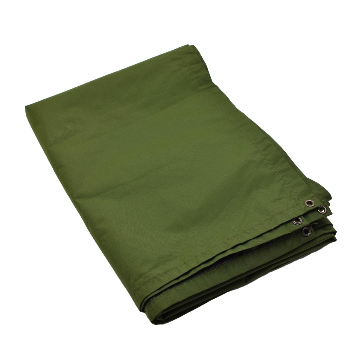 Original Danish Military Waterproof Tarpaulin Poliamide 175x275cm Green