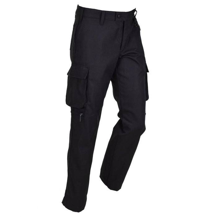 Original dänische Militär-Arbeitshose, schwarz, D-Ring-Hose, robust, langlebig, Neu – GoMilitar
