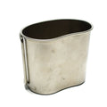 Original Dutch army canteen cup mug mess stainless steel pot bushcraft