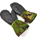 Original Dutch Army DPM Woodland Camo Mittens. Guanti militari olandesi