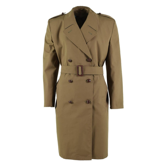 Originaler formeller Trenchcoat der niederländischen Armee, brauner Militärüberschuss-Offiziermantel, NEU – GoMilitar