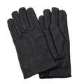 Original Dutch Army Leather Winter Gloves Warm Lined Cold Weather Black
