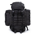 Zaino militare olandese originale da 40+20 litri grande zaino da campeggio per escursionismo nero