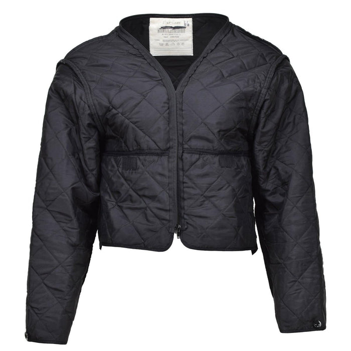 Original Dutch Military Winterjacke mit schwarzem Innenfutter, warm, thermisch, leicht, Steppjacke – GoMilitar