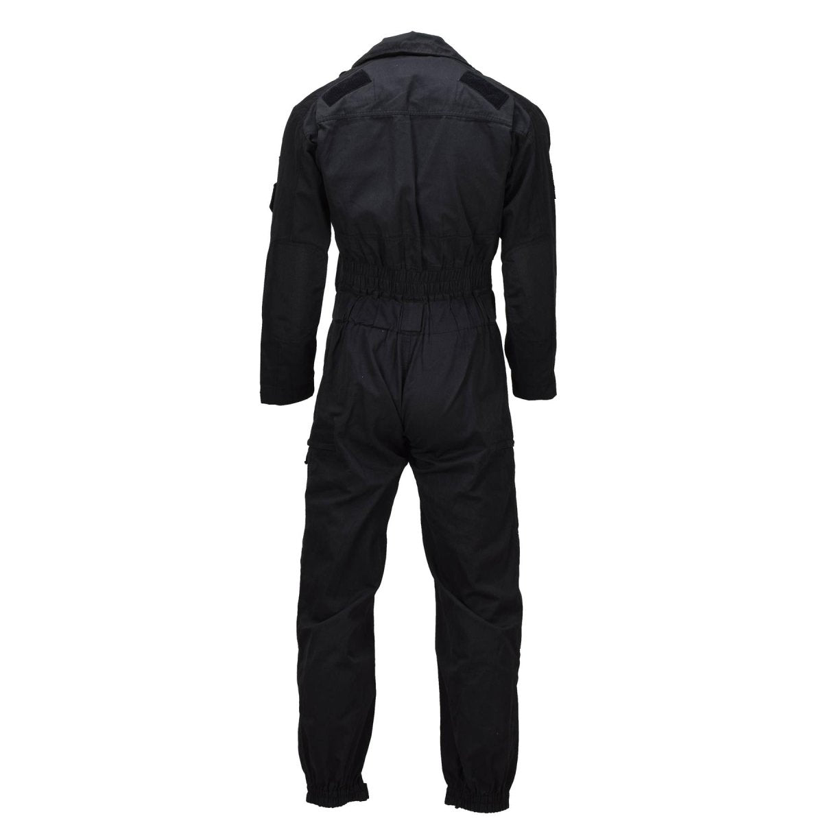 Combinaison de vol militaire néerlandaise originale, genoux renforcés, double fermeture éclair, noire