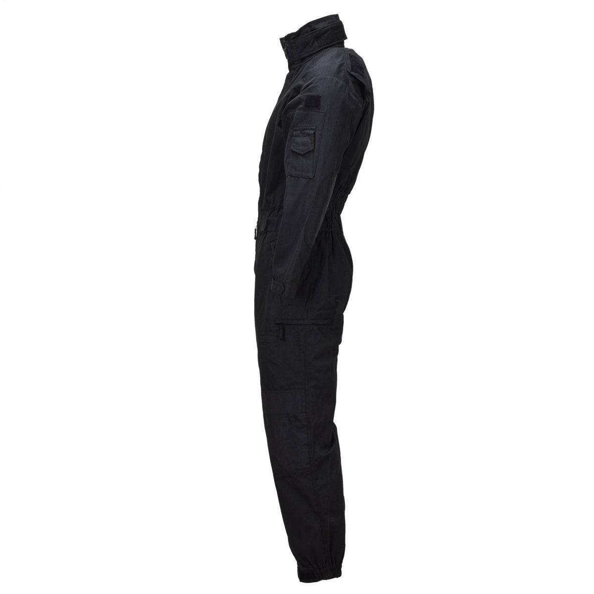 Combinaison de vol militaire néerlandaise originale, genoux renforcés, double fermeture éclair, noire