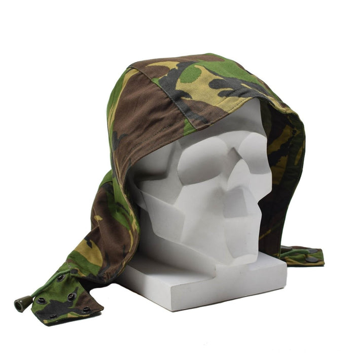 Parka militare olandese originale con cappuccio tattico mimetico invernale DPM leggero - GoMilitar