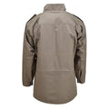 Original Dutch military parka with liner warm officer long khaki jacket surplus