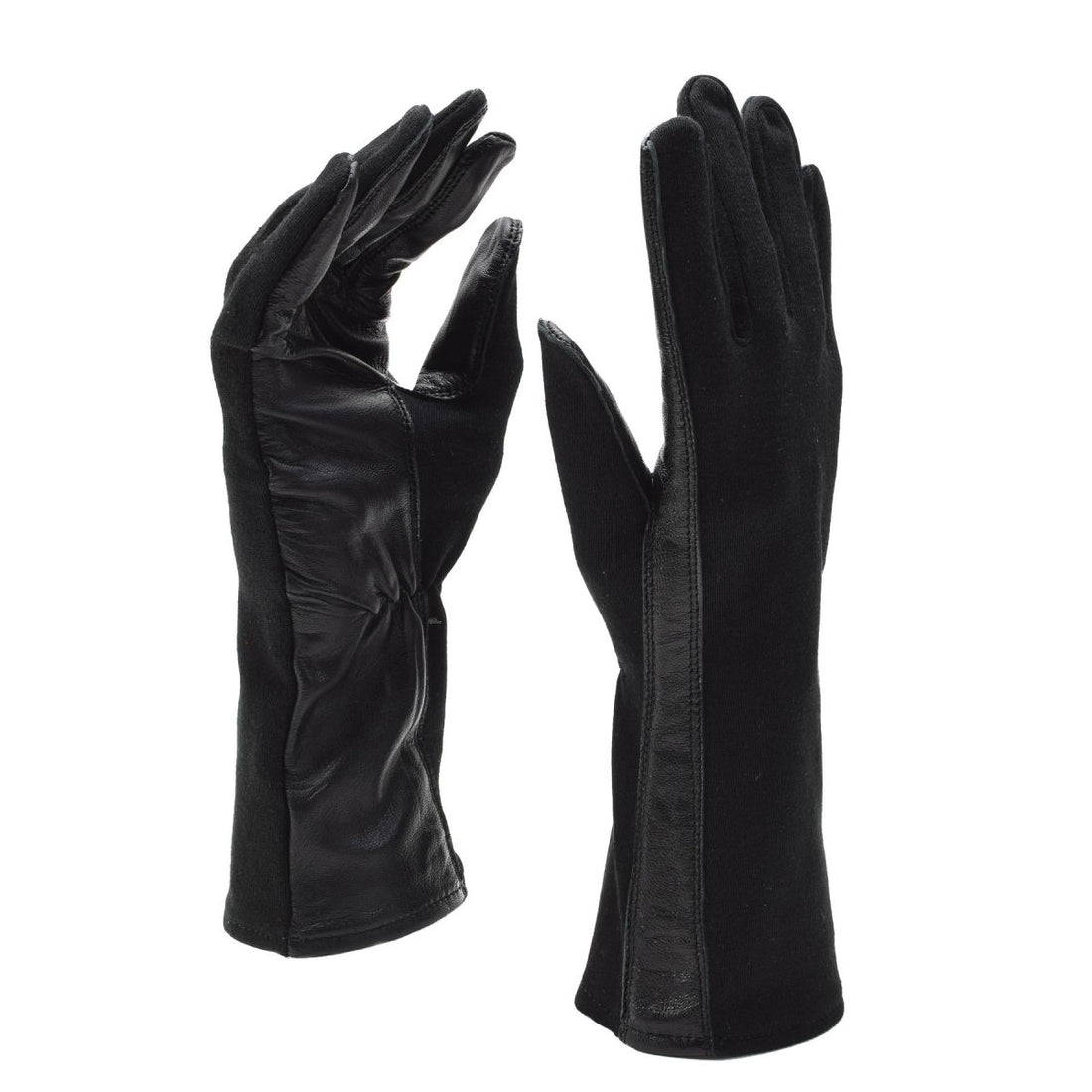Original Dutch military pilot leather gloves warmer heat resistant aramid NEW