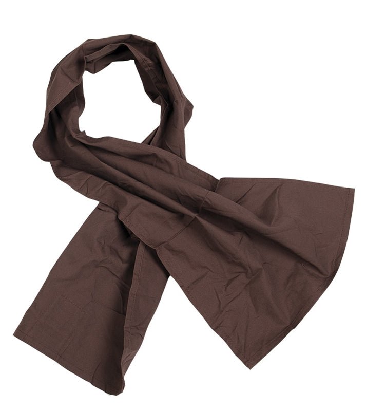 Original Dutch Military scarf cotton bandana 100x25cm brown army scarves NEW