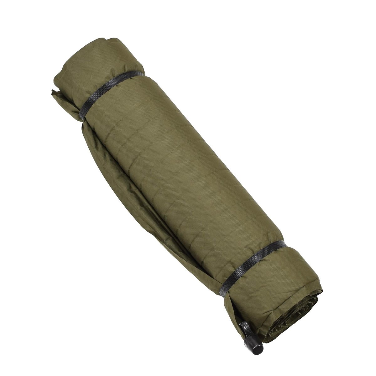 Original holländische Militär-Isomatte, aufrollbare Campingmatte, 180 x 50 cm, Olivgrün