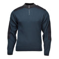 Pull militaire néerlandais original, pull de sport d'hiver, pull pour temps froid, bleu