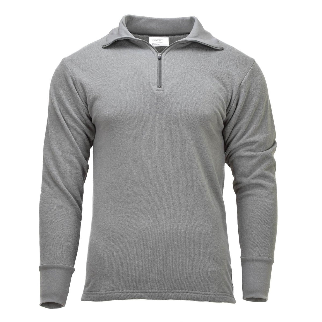 Original Dutch Military Thermal Sweater Long Sleeve Lightweight Breathable Gray