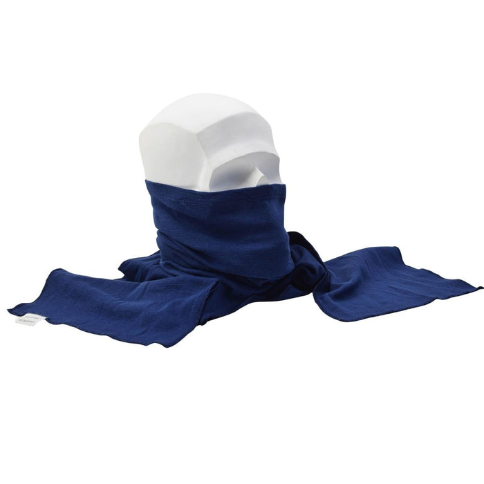Original niederländischer Militär-Schlauchschal, Wollmischung, atmungsaktiv, für den Außenbereich, warm, Blau – GoMilitar