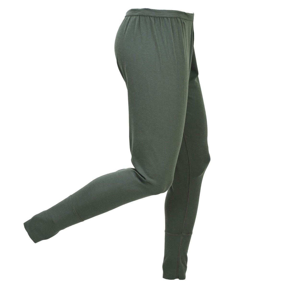Caleçon militaire néerlandais original tactique HeatTech conditions extrêmes vert